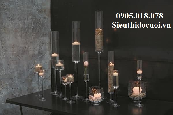 Chân nến trong suốt Chân nến trong suốt