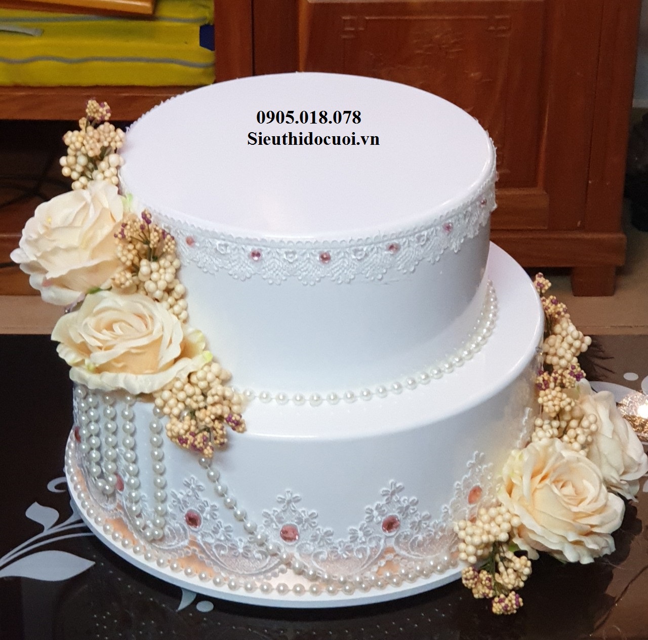 Bánh kem 2 tầng Bánh kem 2 tầng