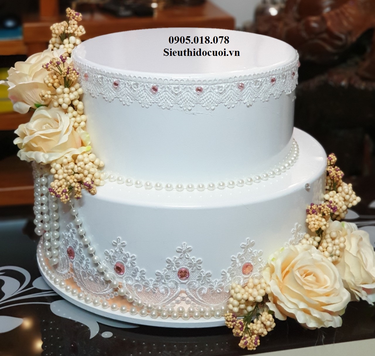 Bánh kem 2 tầng Bánh kem 2 tầng