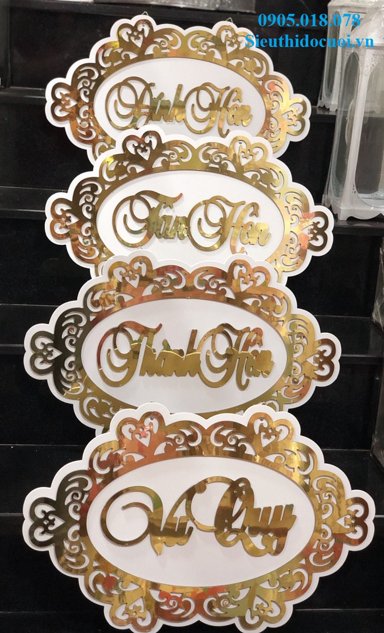 Bảng lễ treo cổng Bảng lễ treo cổng