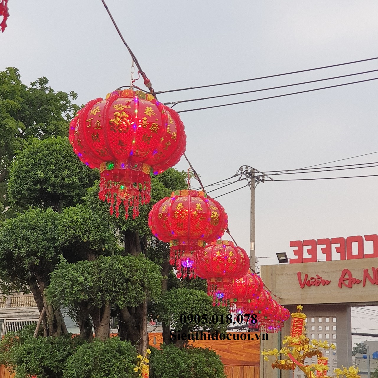 Lồng đèn trang trí Lồng đèn trang trí