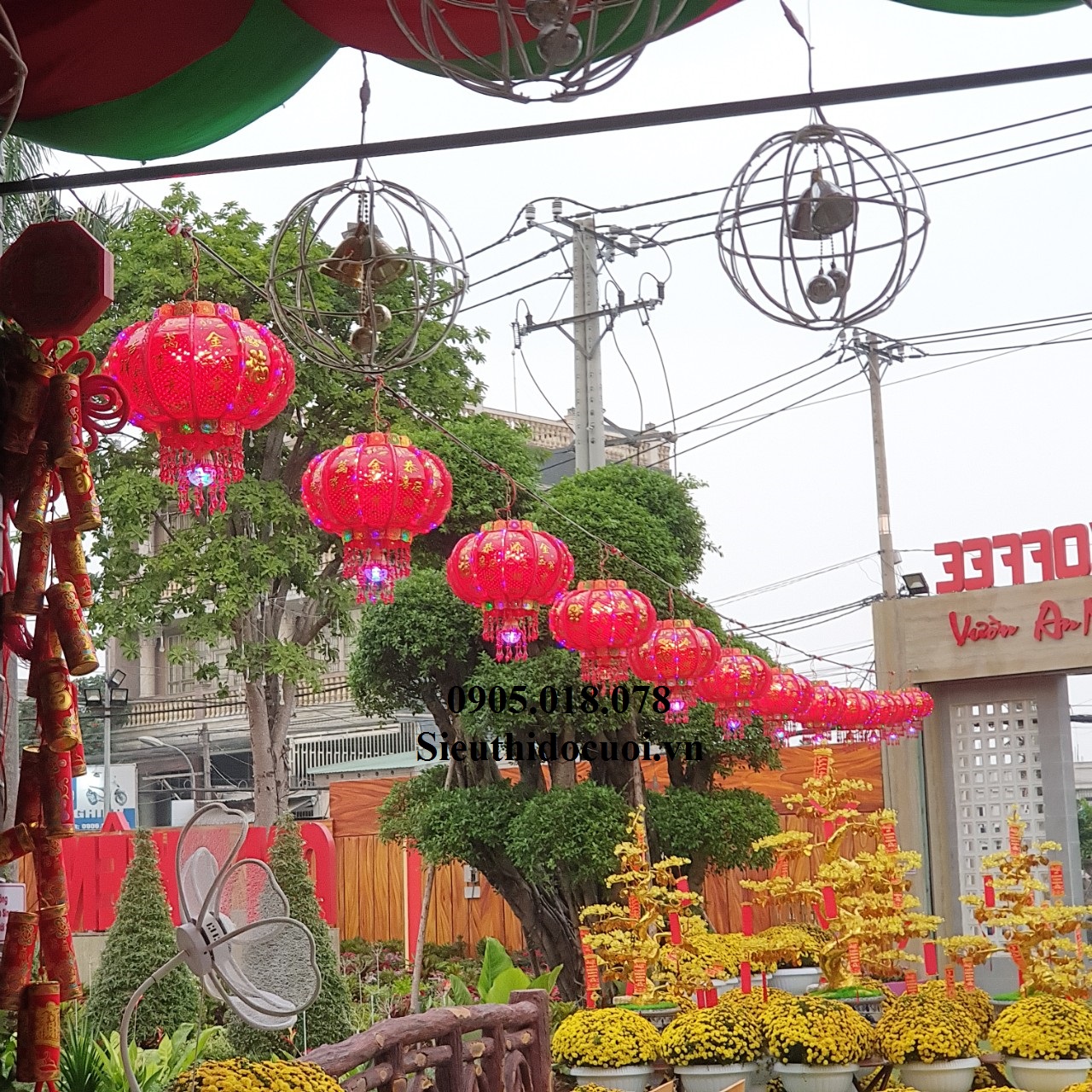 Lồng đèn trang trí Lồng đèn trang trí