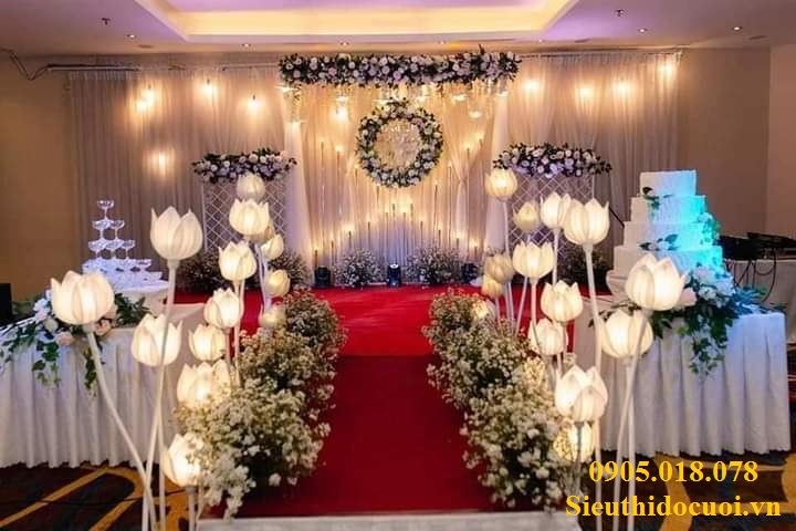 Trụ đèn dẫn lối Hoa Sen Trụ đèn dẫn lối Hoa Sen