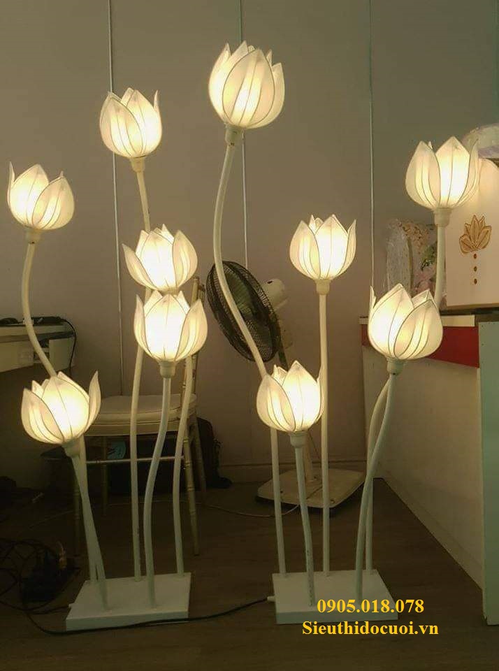 Trụ đèn dẫn lối Hoa Sen Trụ đèn dẫn lối Hoa Sen