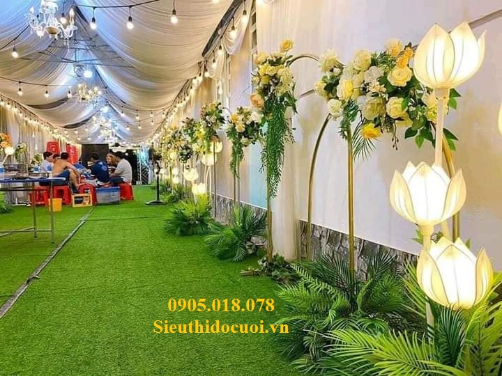 Trụ đèn dẫn lối Hoa Sen Trụ đèn dẫn lối Hoa Sen