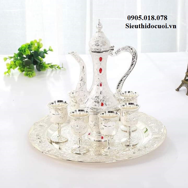 Bình rượu, Ly rượu, bình trà, tách trà Bình rượu, Ly rượu, bình trà, tách trà