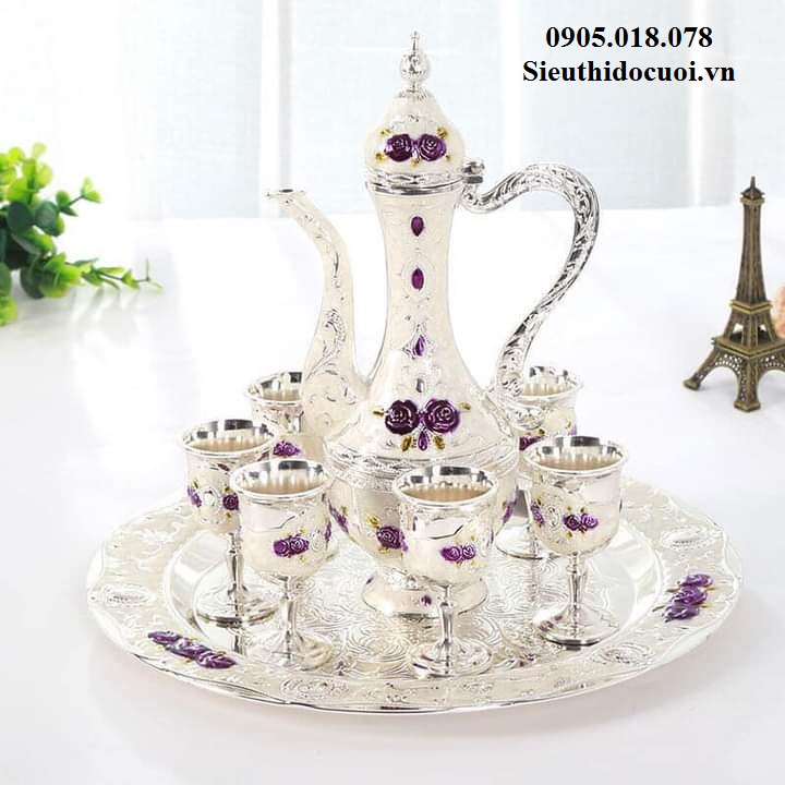 Bình rượu, Ly rượu, bình trà, tách trà Bình rượu, Ly rượu, bình trà, tách trà