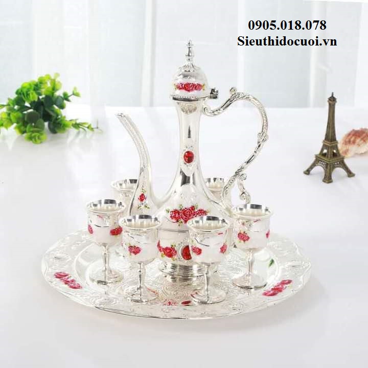 Bình rượu, Ly rượu, bình trà, tách trà Bình rượu, Ly rượu, bình trà, tách trà