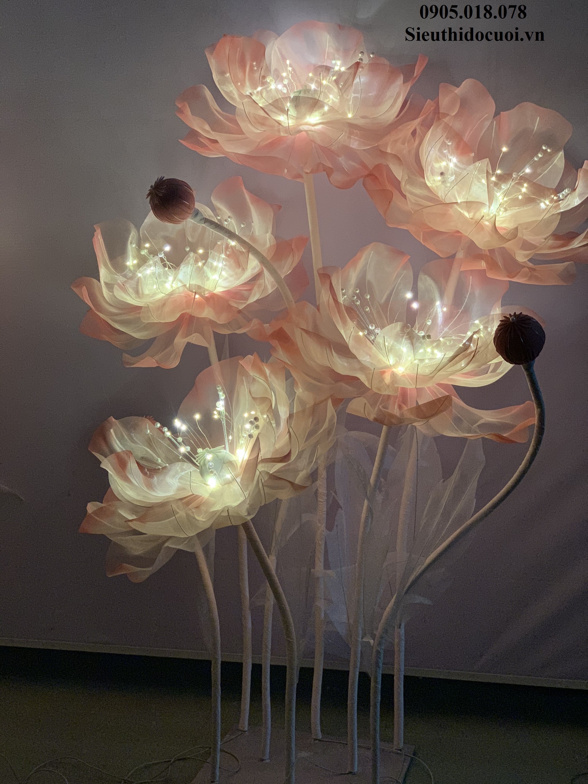 Hoa trang trí sân khấu, lối đi sân khấu Hoa trang trí sân khấu, lối đi sân khấu