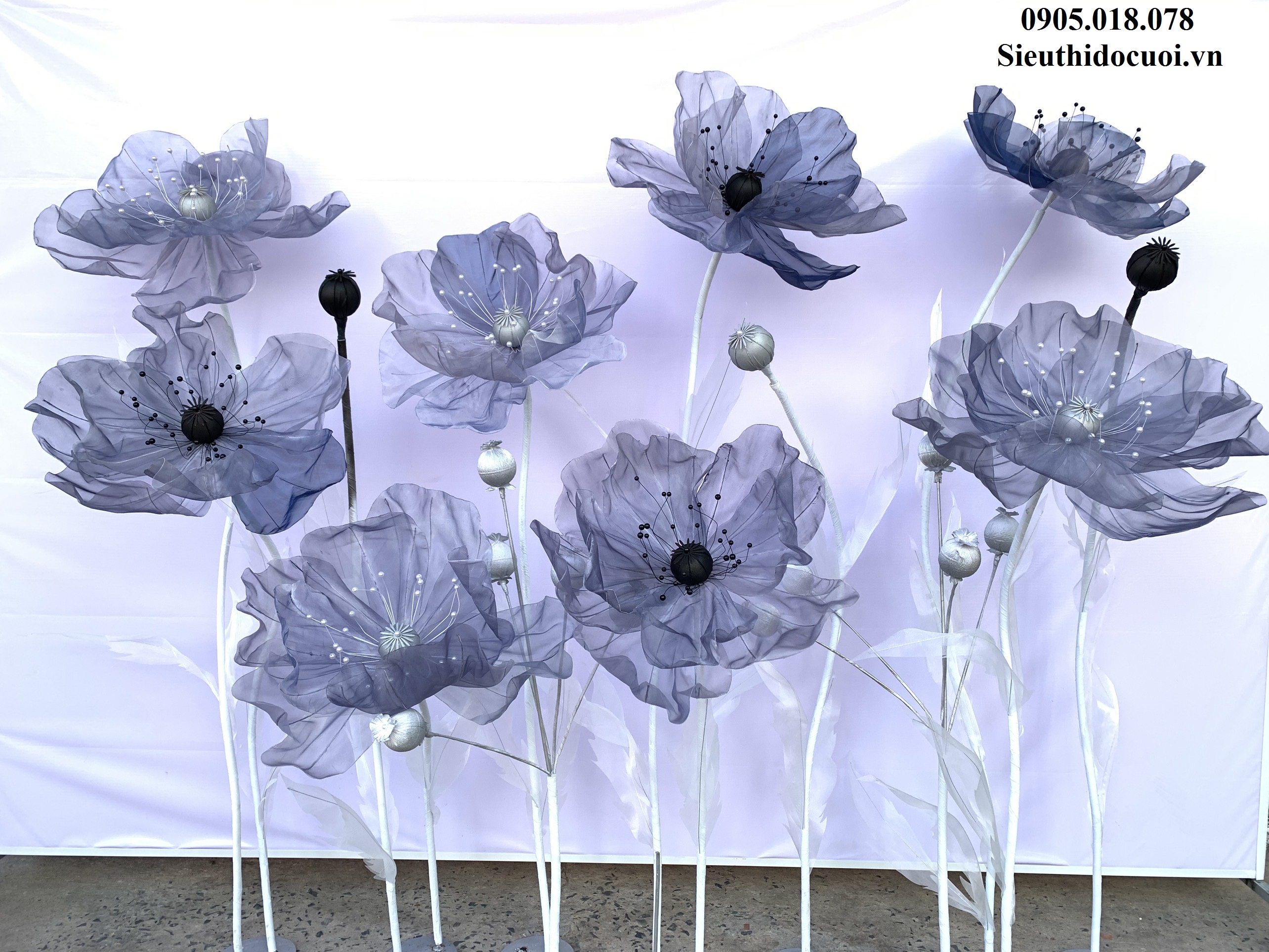 Hoa trang trí sân khấu, lối đi sân khấu Hoa trang trí sân khấu, lối đi sân khấu