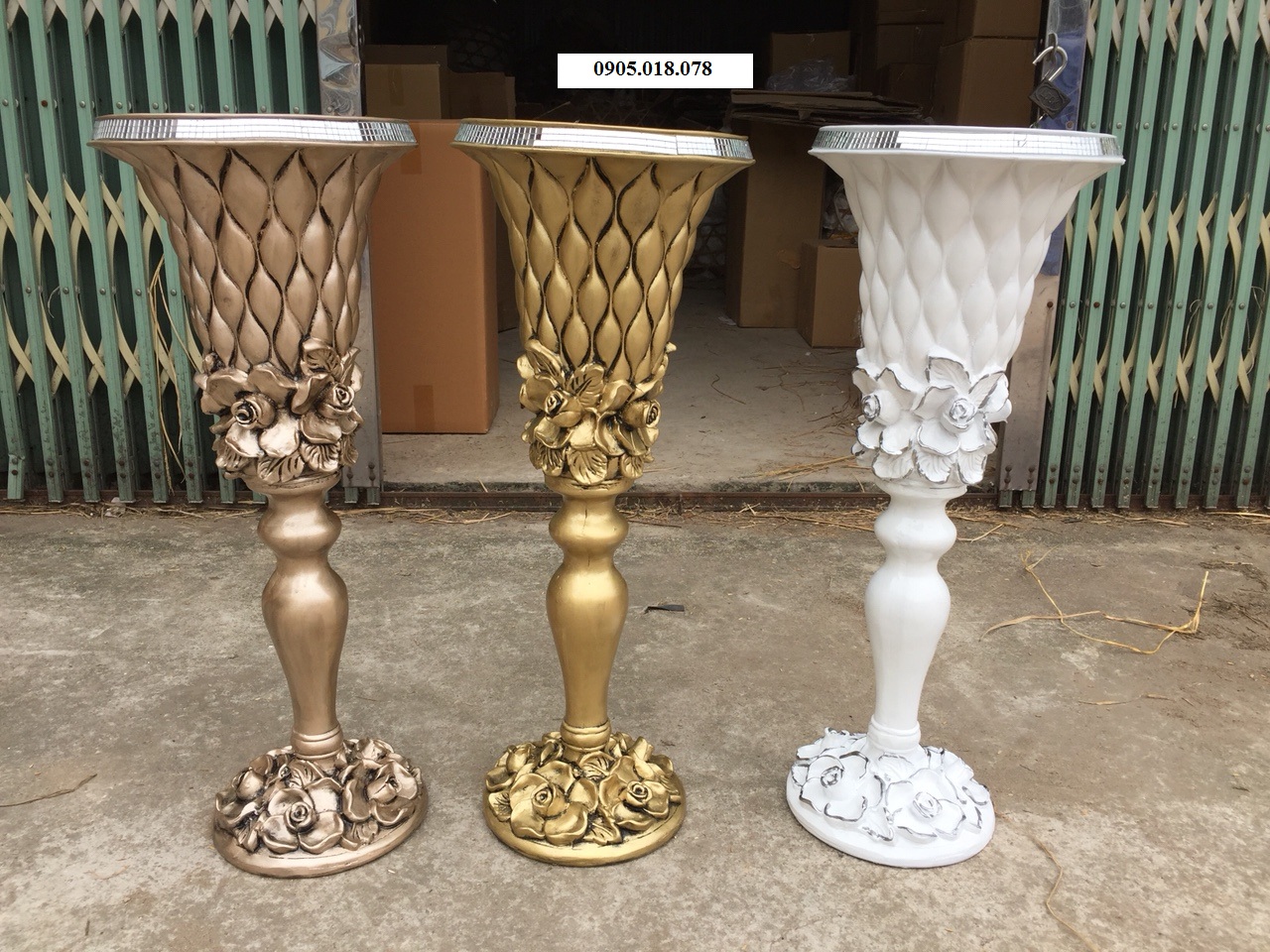 Bình hoa composite Bình hoa composite