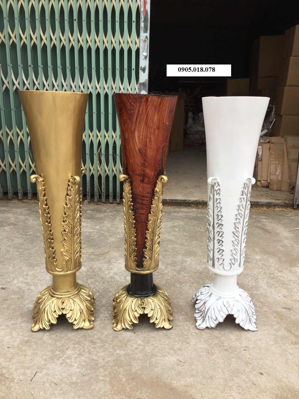 Bình hoa composite Bình hoa composite