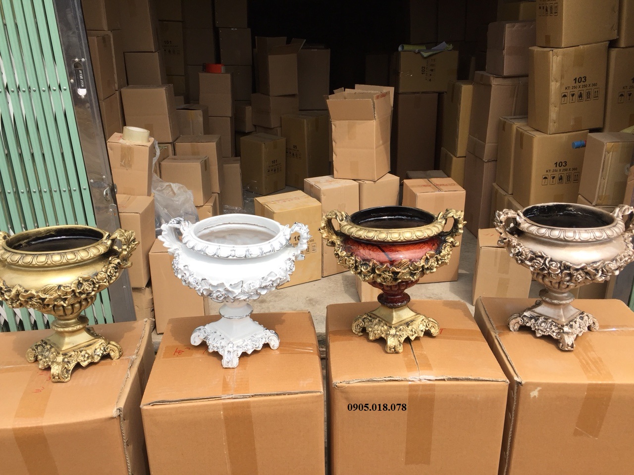 Bình hoa composite Bình hoa composite