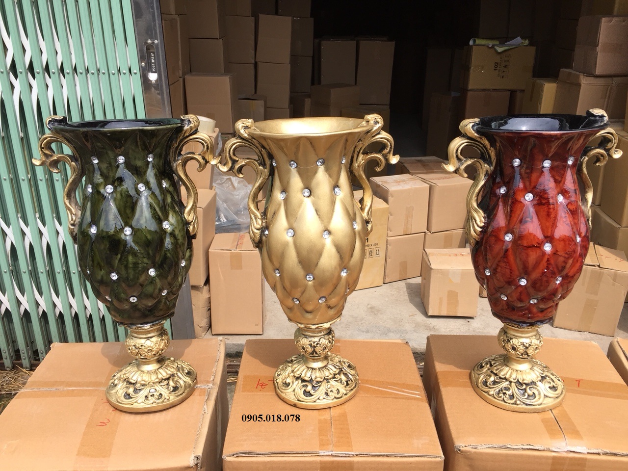 Bình hoa composite Bình hoa composite