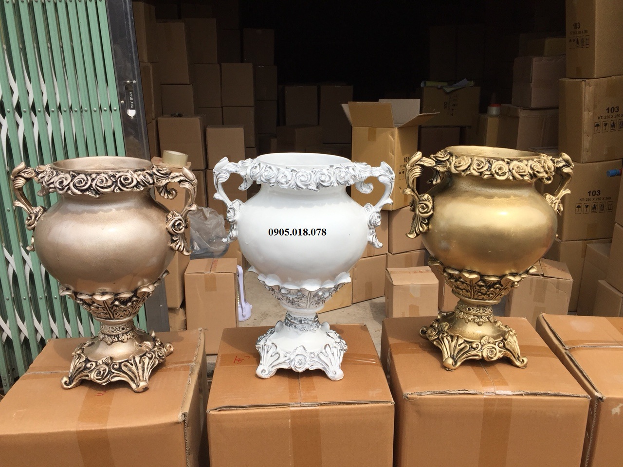 Bình hoa composite Bình hoa composite