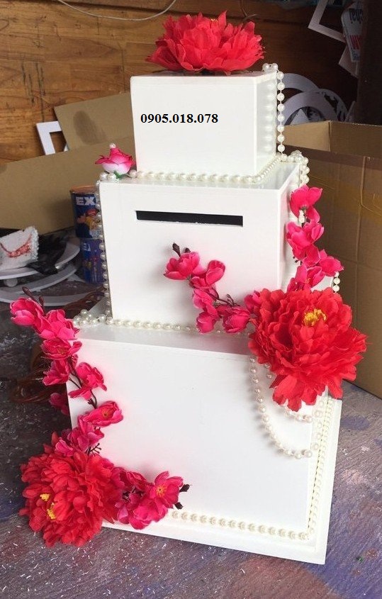 Bánh kem giả 3 tầng, Bánh kem mô hình 3 tầng Bánh kem giả 3 tầng, Bánh kem mô hình 3 tầng