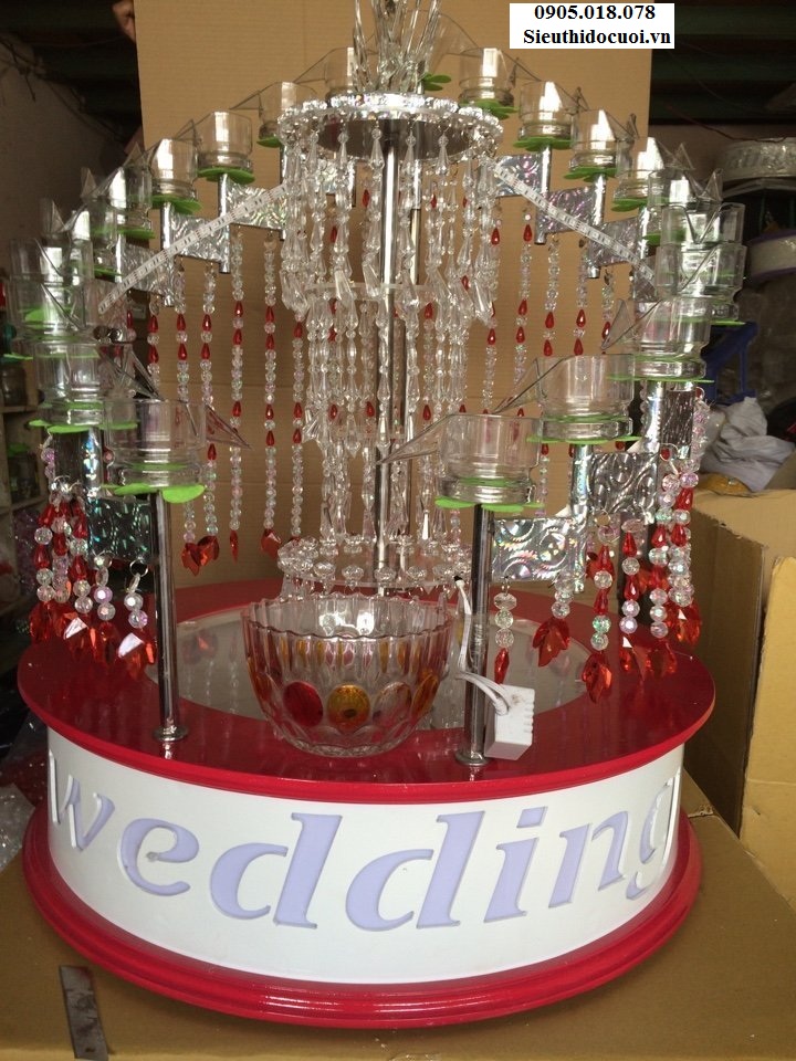 Tháp ly champagne mẫu TL15 Tháp ly champagne mẫu TL15