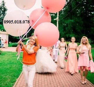Bong bóng tiệc cưới, bong bóng trang trí đám cưới giá sỉ Bong bóng tiệc cưới, bong bóng trang trí đám cưới giá sỉ