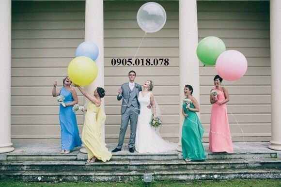 Bong bóng tiệc cưới, bong bóng trang trí đám cưới giá sỉ Bong bóng tiệc cưới, bong bóng trang trí đám cưới giá sỉ