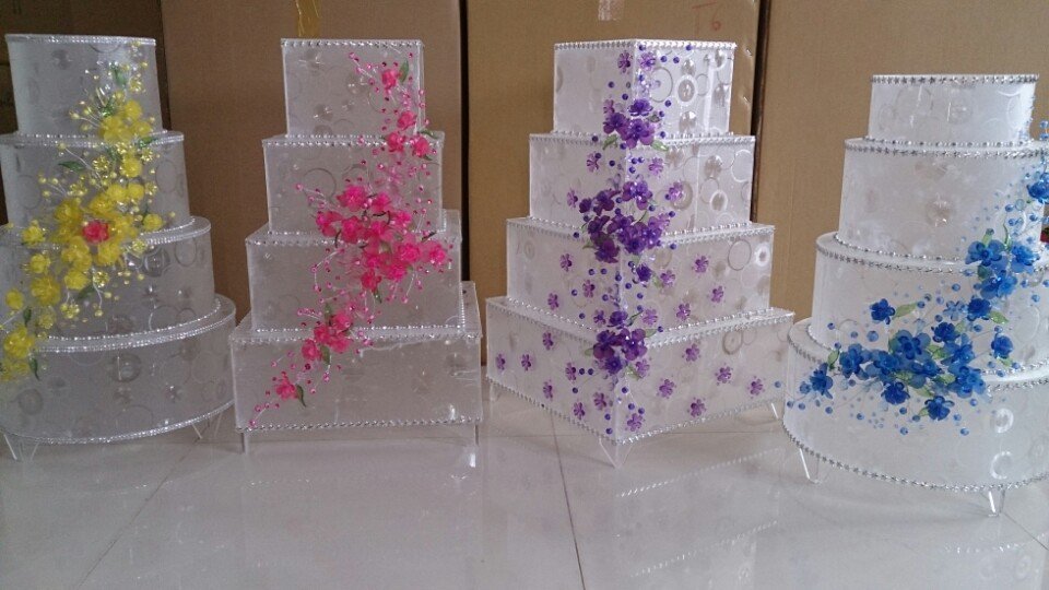 Bánh kem giả 4 tầng, Bánh kem mô hình 4 tầng Bánh kem giả 4 tầng, Bánh kem mô hình 4 tầng