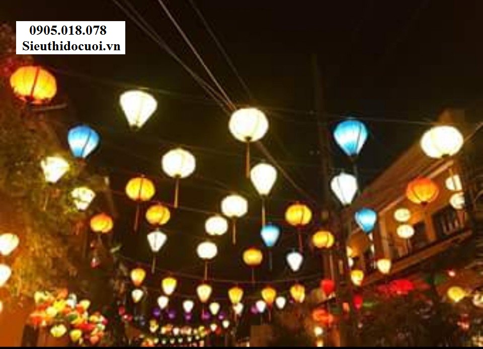 Lồng đèn trang trí rạp cưới Lồng đèn trang trí rạp cưới