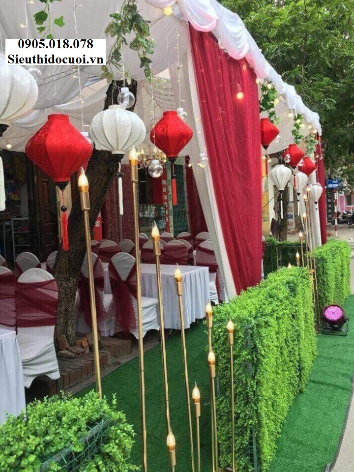 Lồng đèn trang trí rạp cưới Lồng đèn trang trí rạp cưới