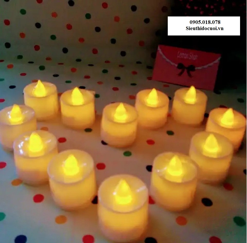 Nến điện tử trang trí Nến điện tử trang trí