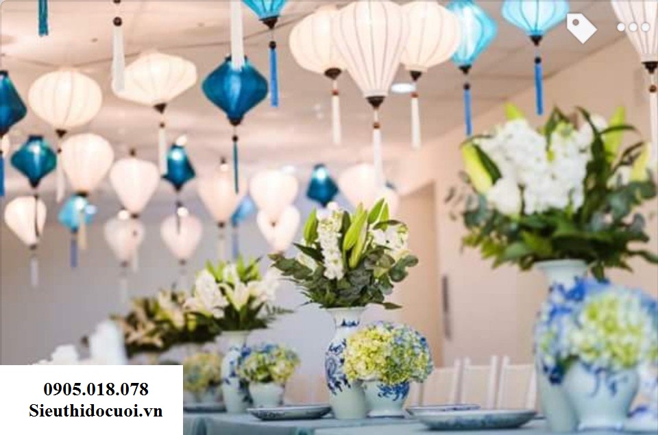 Lồng đèn trang trí rạp cưới Lồng đèn trang trí rạp cưới