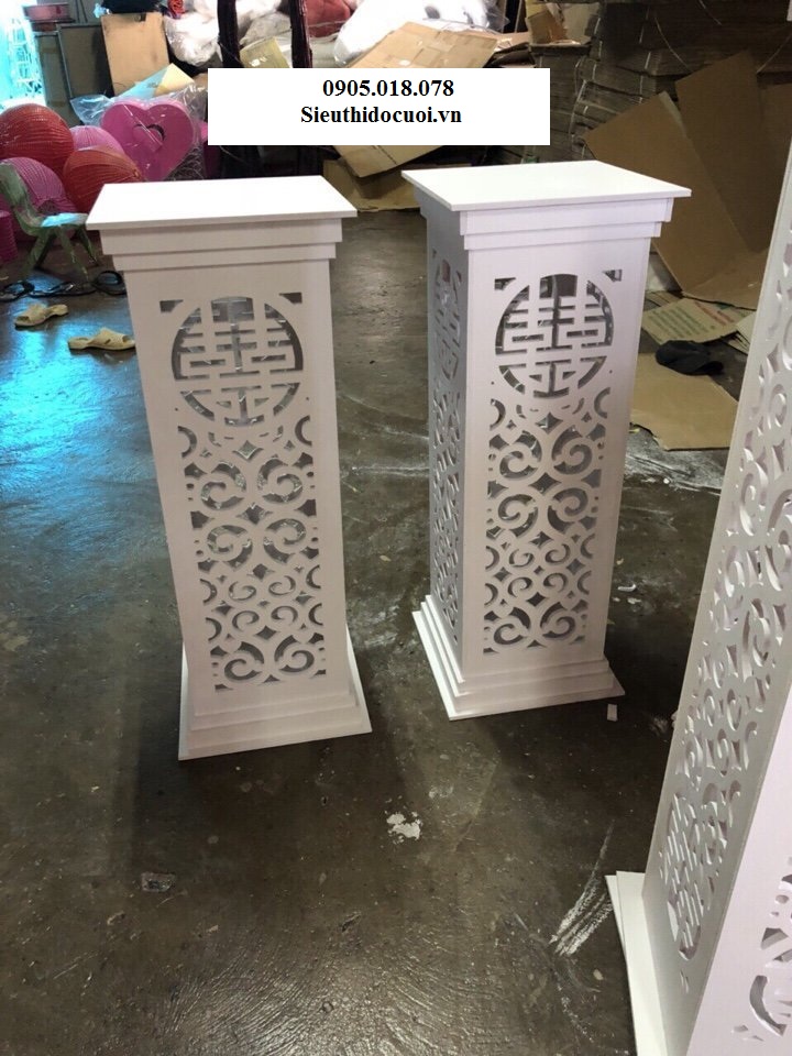 Đôn hoa đám cưới, trụ hoa đám cưới Đôn hoa đám cưới, trụ hoa đám cưới