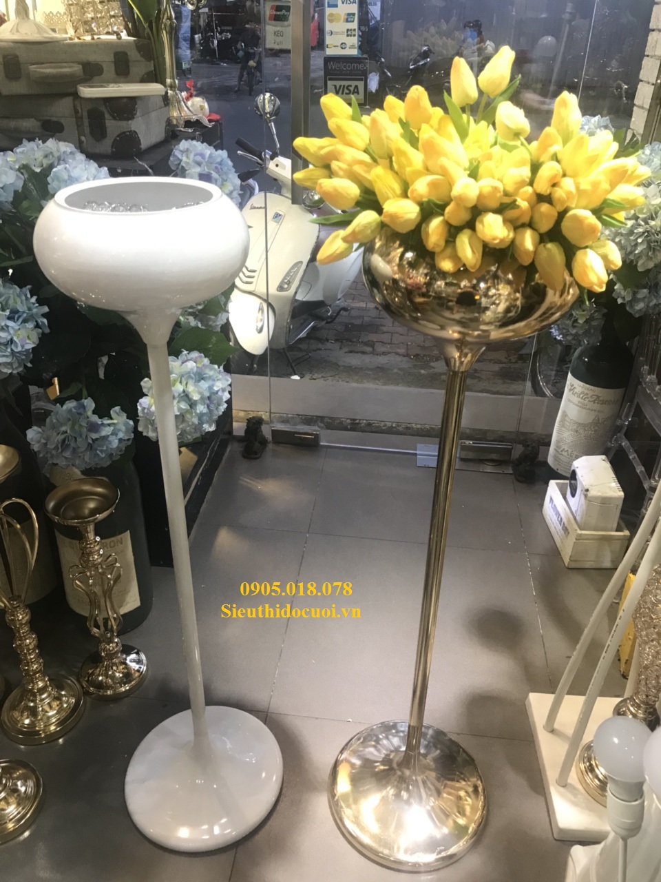 Trụ cắm hoa, đế cắm hoa đẹp, giá rẻ Trụ cắm hoa, đế cắm hoa đẹp, giá rẻ