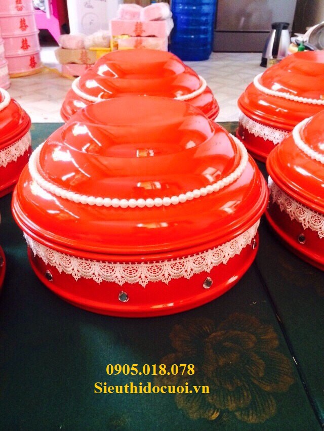 Mâm quả, khay, bình rượu và khăn Mâm quả, khay, bình rượu và khăn