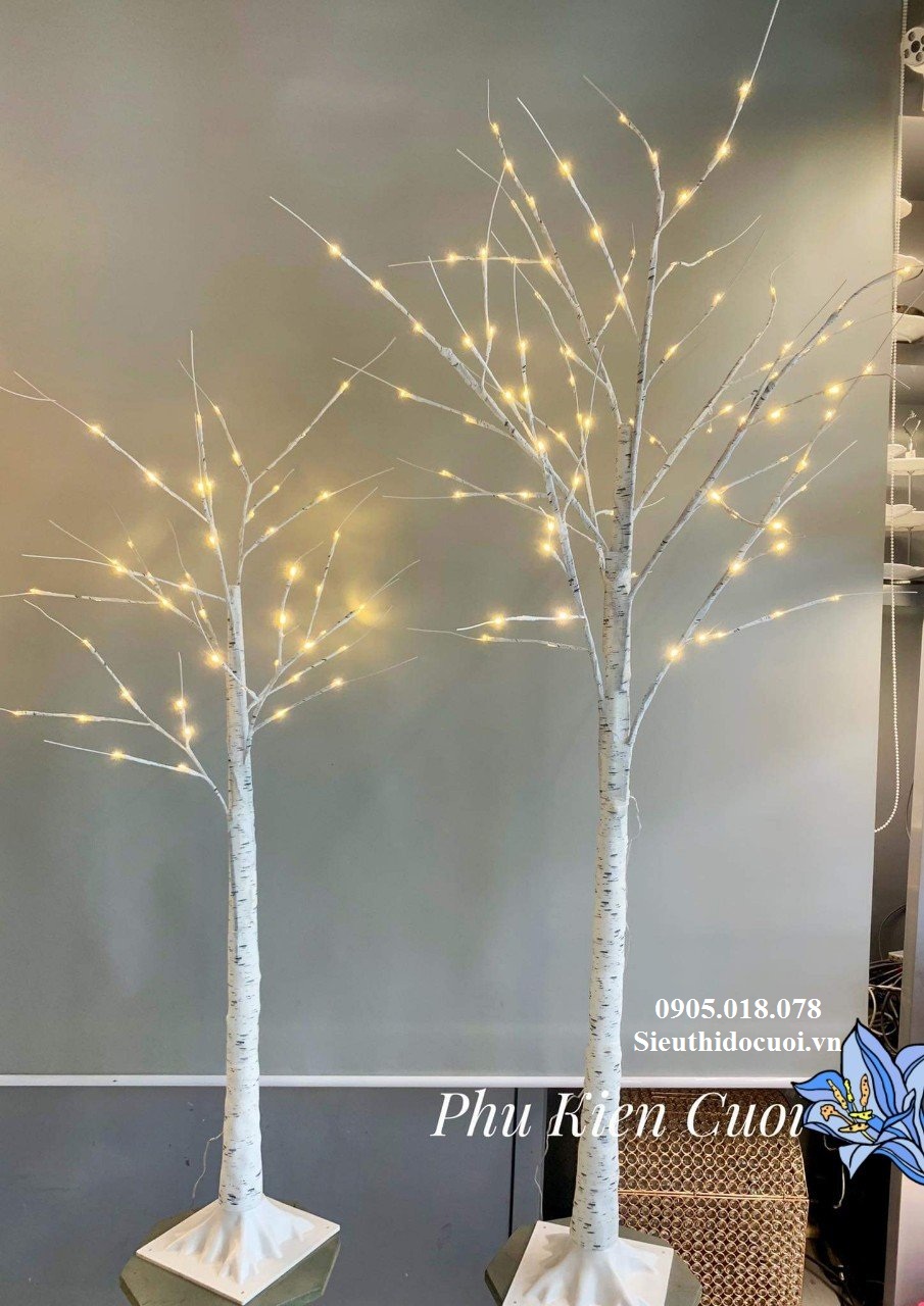 Cây Bạch Dương đèn led Cây Bạch Dương đèn led