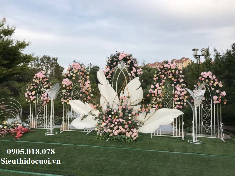 Bộ lá trang trí cưới Bộ lá trang trí cưới