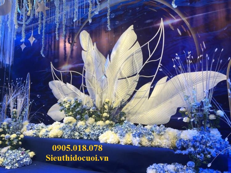 Bộ lá trang trí cưới Bộ lá trang trí cưới