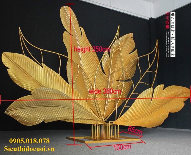 Hoa và lá trang trí sân khấu Hoa và lá trang trí sân khấu