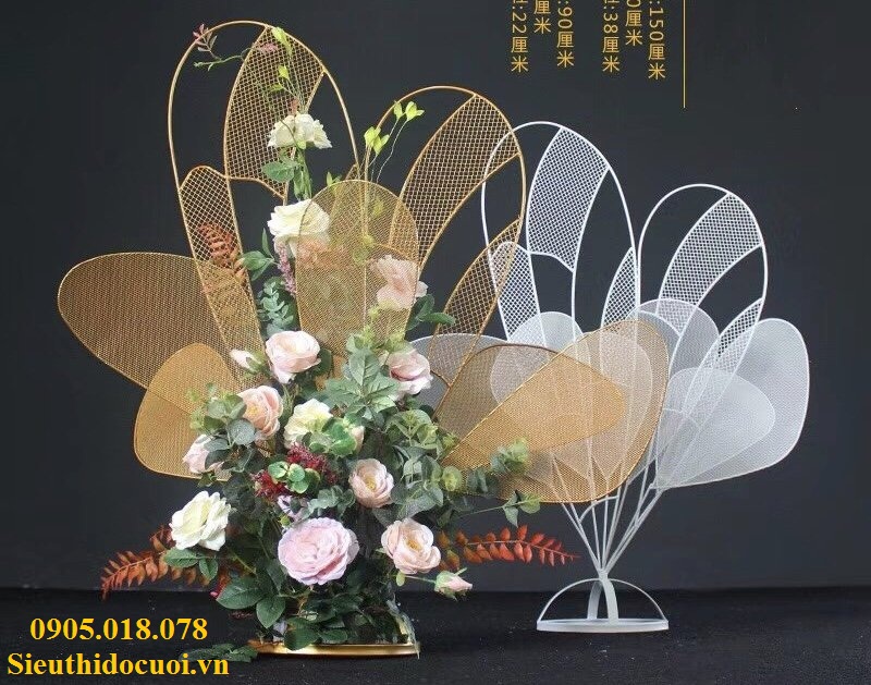 Bộ lá trang trí cưới Bộ lá trang trí cưới