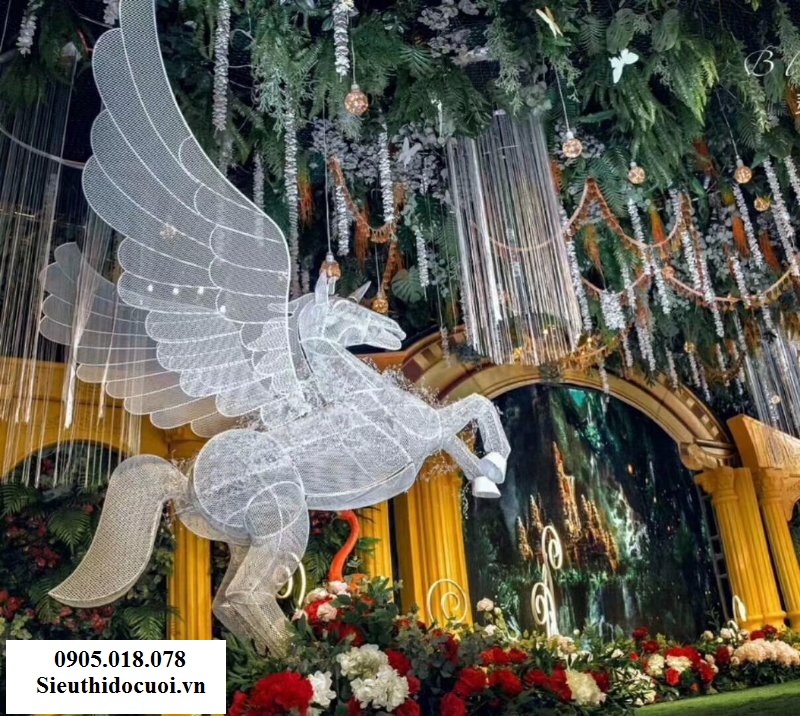 Kỳ Lân Bay trang trí sân khấu, trang trí cổng Kỳ Lân Bay trang trí sân khấu, trang trí cổng