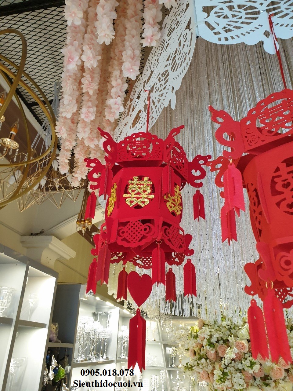 Lồng đèn cưới Lồng đèn cưới