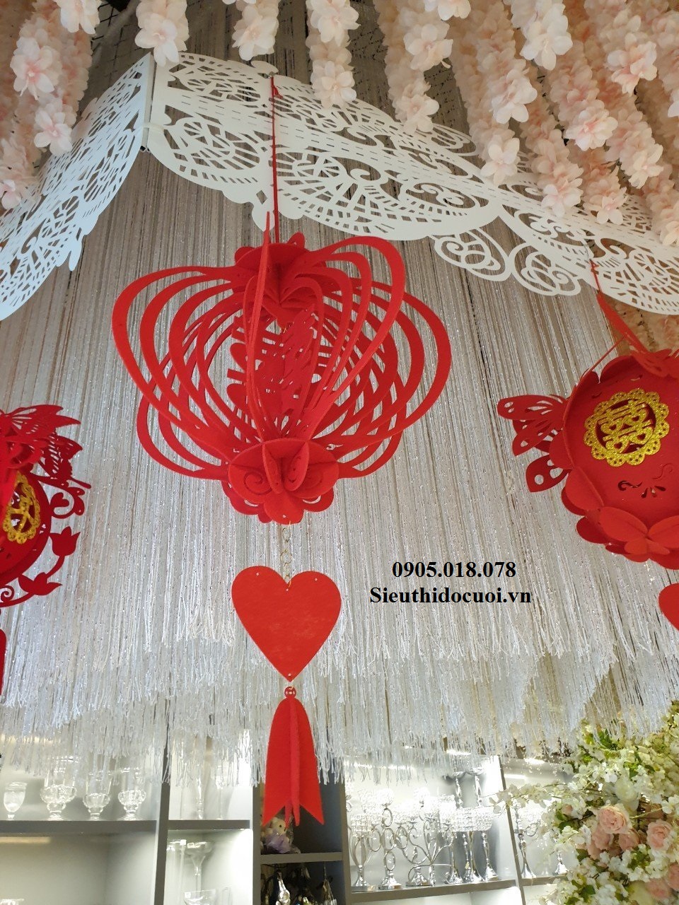 Lồng đèn cưới Lồng đèn cưới