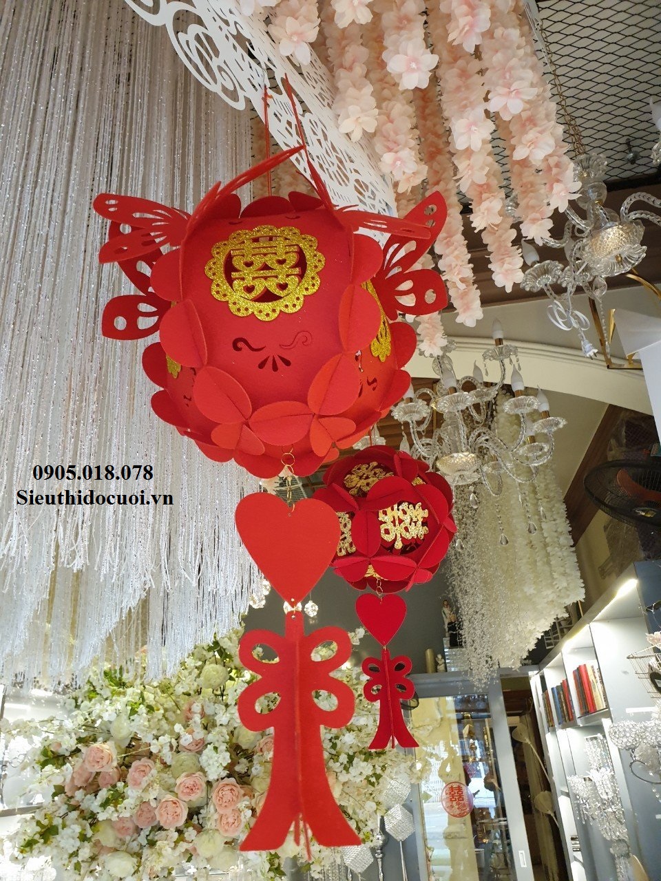 Lồng đèn cưới Lồng đèn cưới