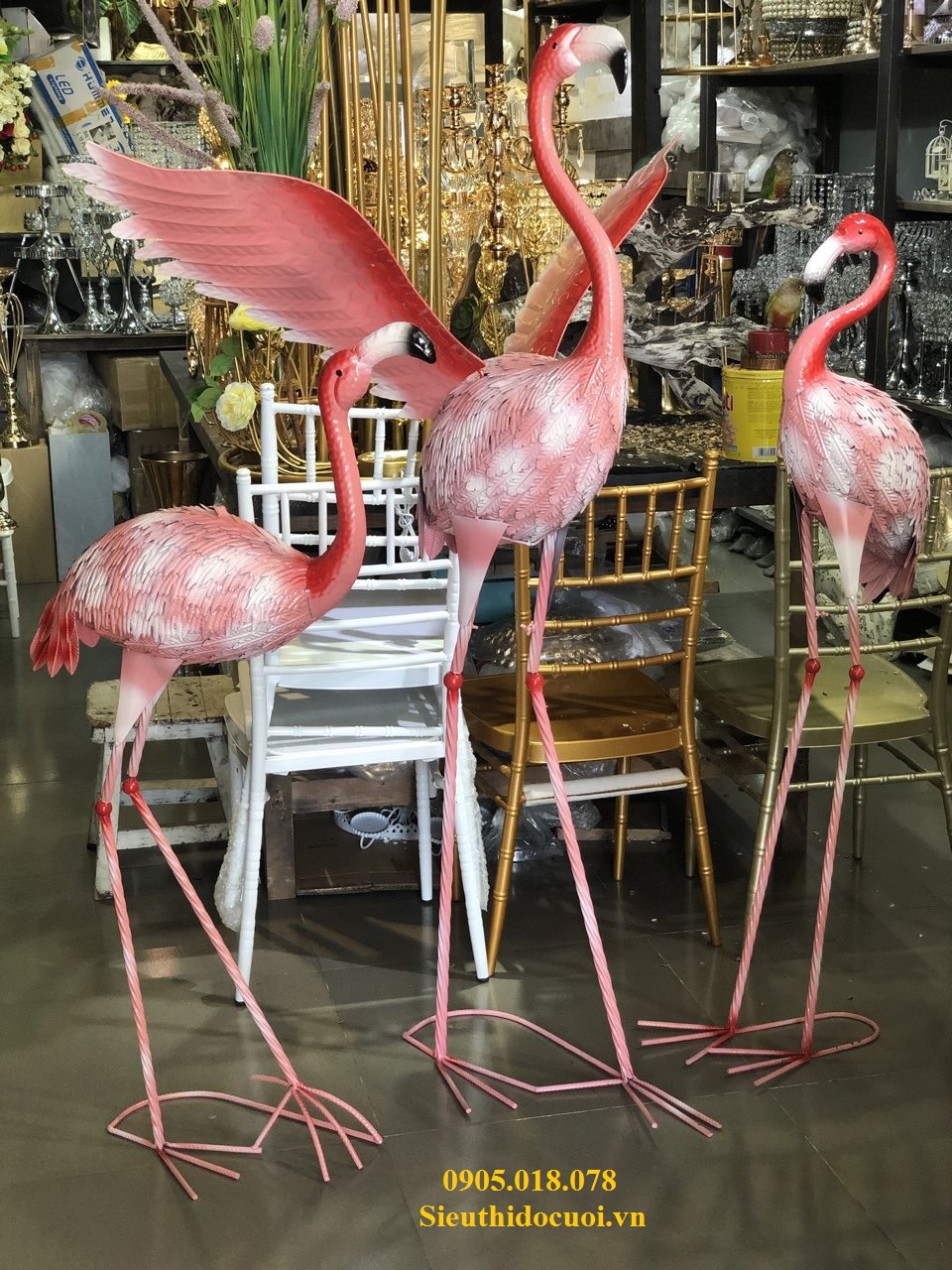 Chim hạc trang trí, Chim Công trang trí Chim hạc trang trí, Chim Công trang trí