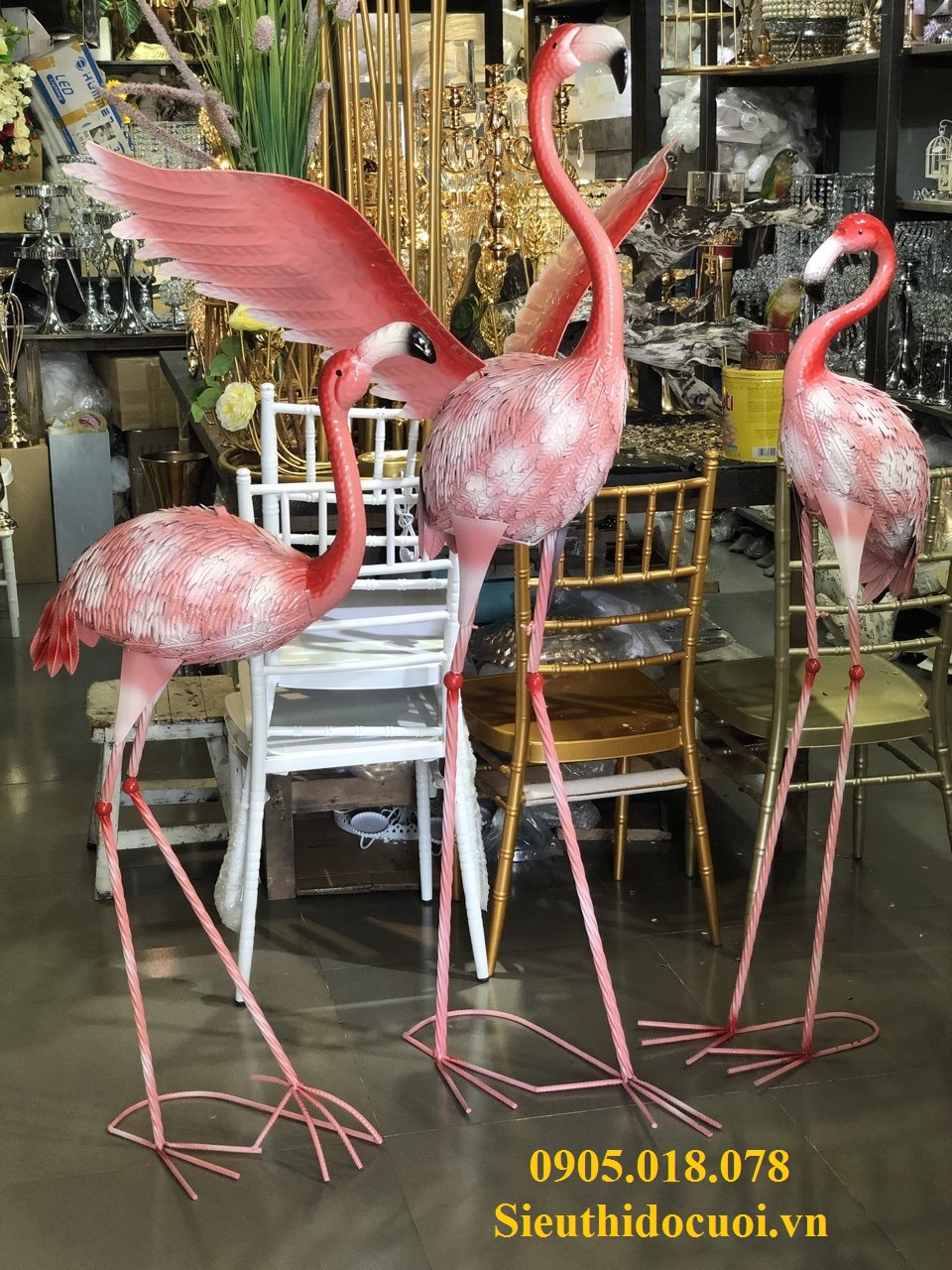 Chim hạc trang trí, Chim Công trang trí Chim hạc trang trí, Chim Công trang trí