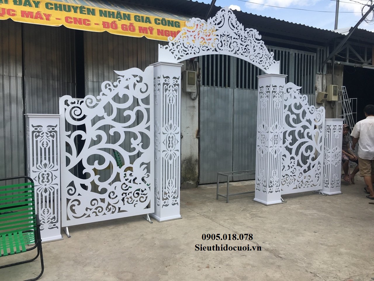 Cổng hoa cưới giá rẻ Cổng hoa cưới giá rẻ