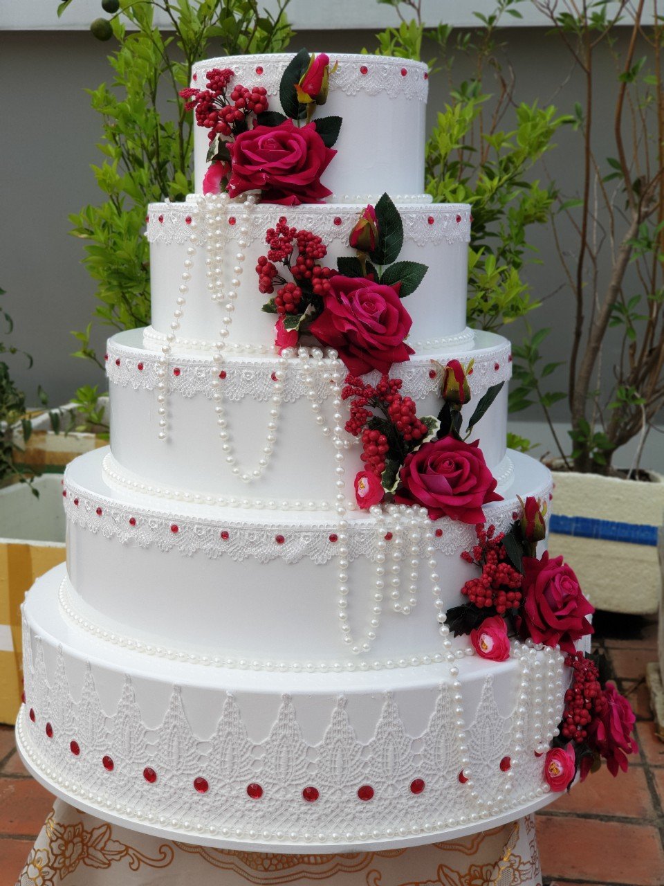 Bánh kem giả 5 tầng, Bánh kem mô hình 5 tầng Bánh kem giả 5 tầng, Bánh kem mô hình 5 tầng