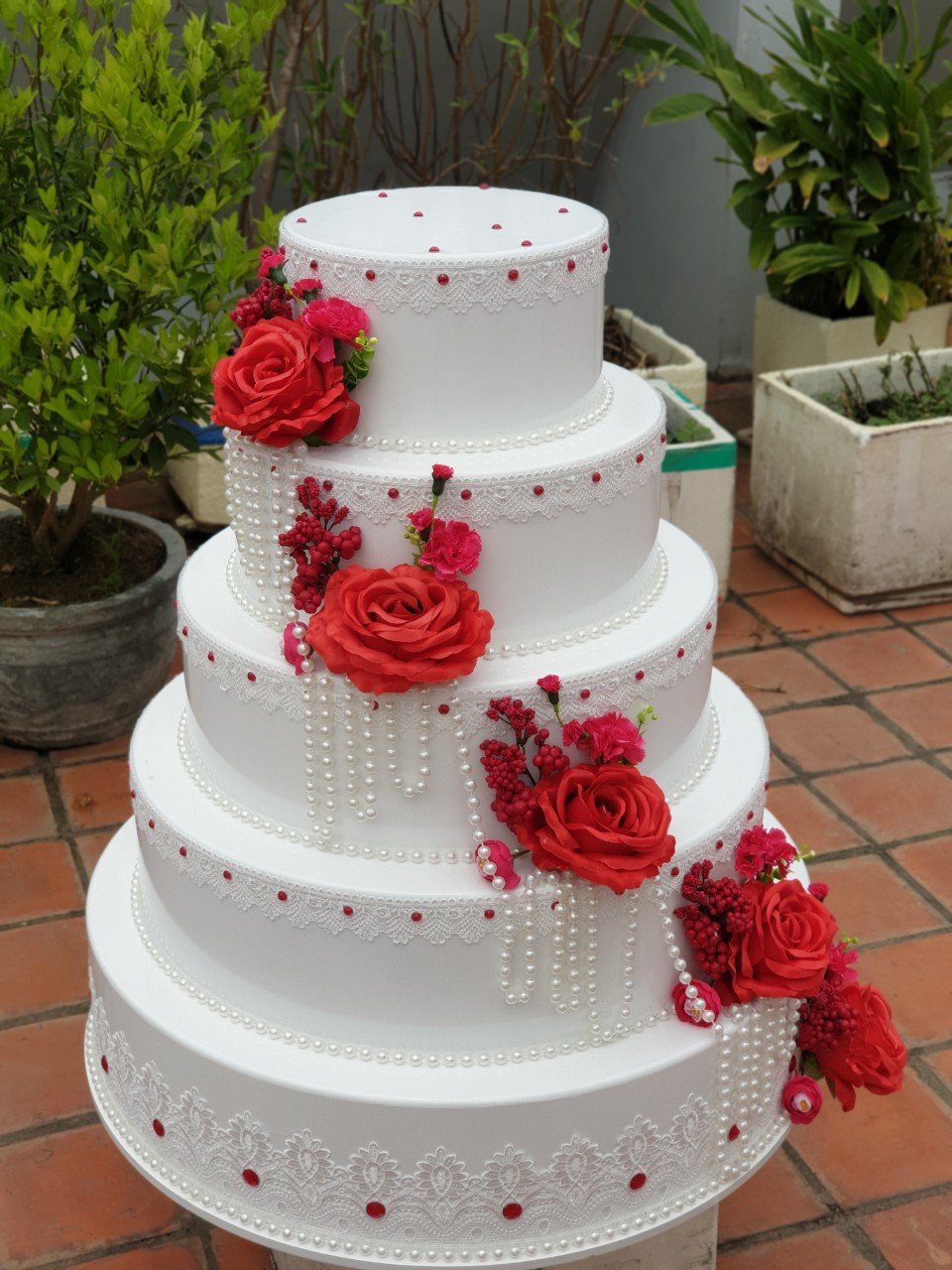 Bánh kem giả 5 tầng, Bánh kem mô hình 5 tầng Bánh kem giả 5 tầng, Bánh kem mô hình 5 tầng