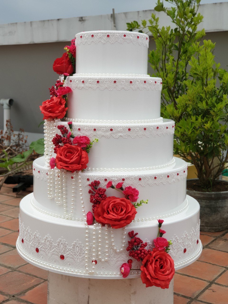 Bánh kem giả 5 tầng, Bánh kem mô hình 5 tầng Bánh kem giả 5 tầng, Bánh kem mô hình 5 tầng