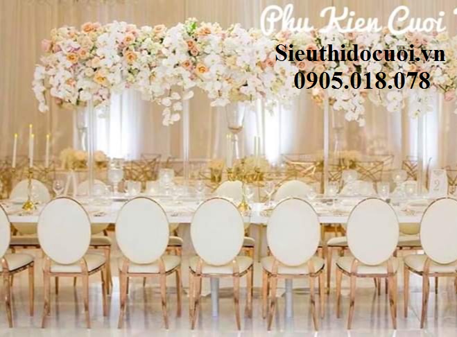 Ghế Louis inox gold, bạc Ghế Louis inox gold, bạc