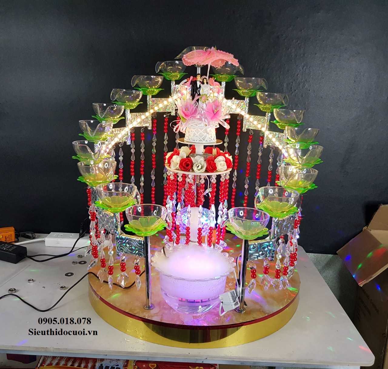 Tháp ly đám cưới Tháp ly đám cưới