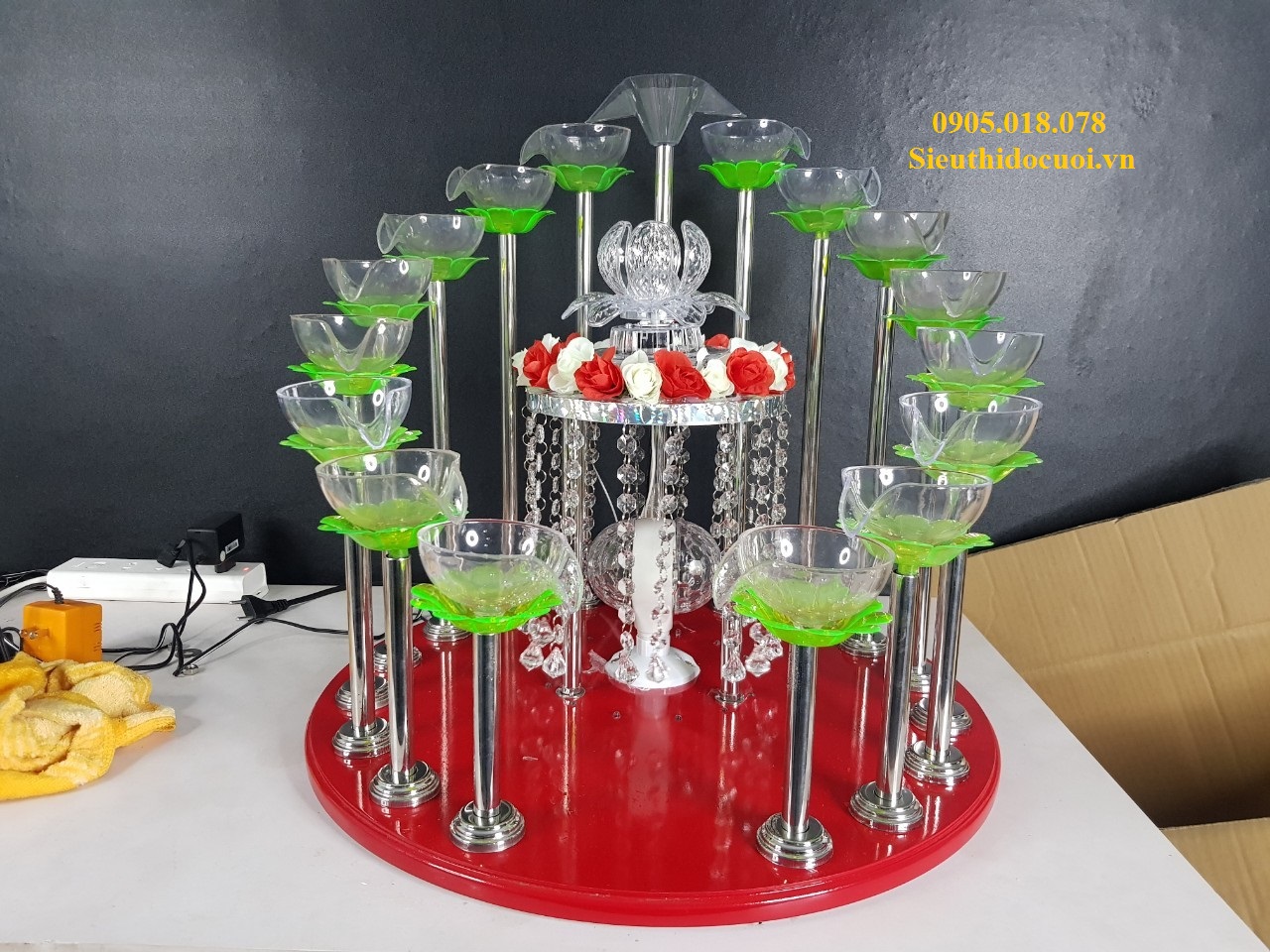 Tháp ly đám cưới Tháp ly đám cưới