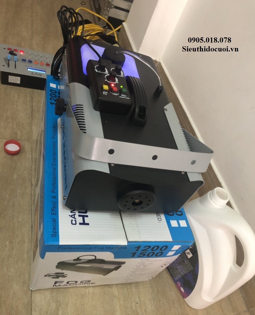 máy tạo khói, nước tạo khói